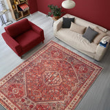3x5 Rug - Machine Washable Entry Rug with Non-Slip Backing, Ideal