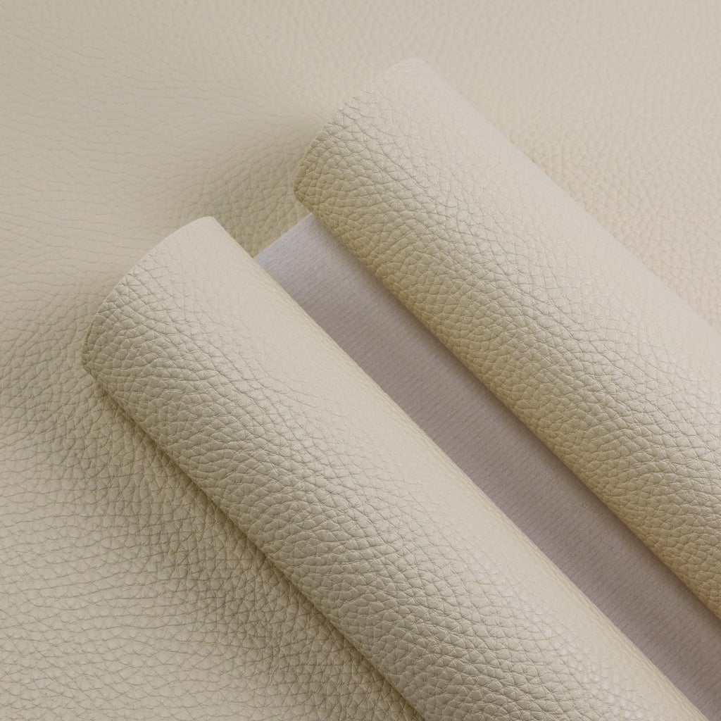 Waterproof 1.6mm Leather Sheets 54"×18" Beige
