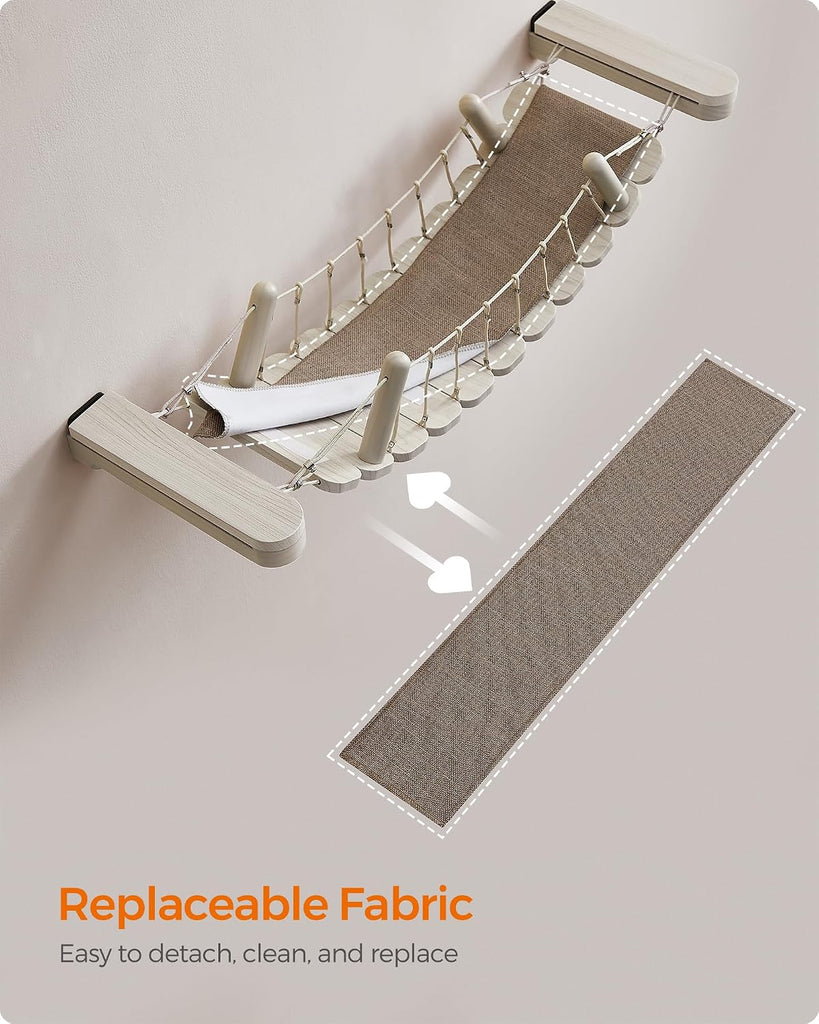 Cat Wall Furniture, Set of 1, Replaceable Washable Parts