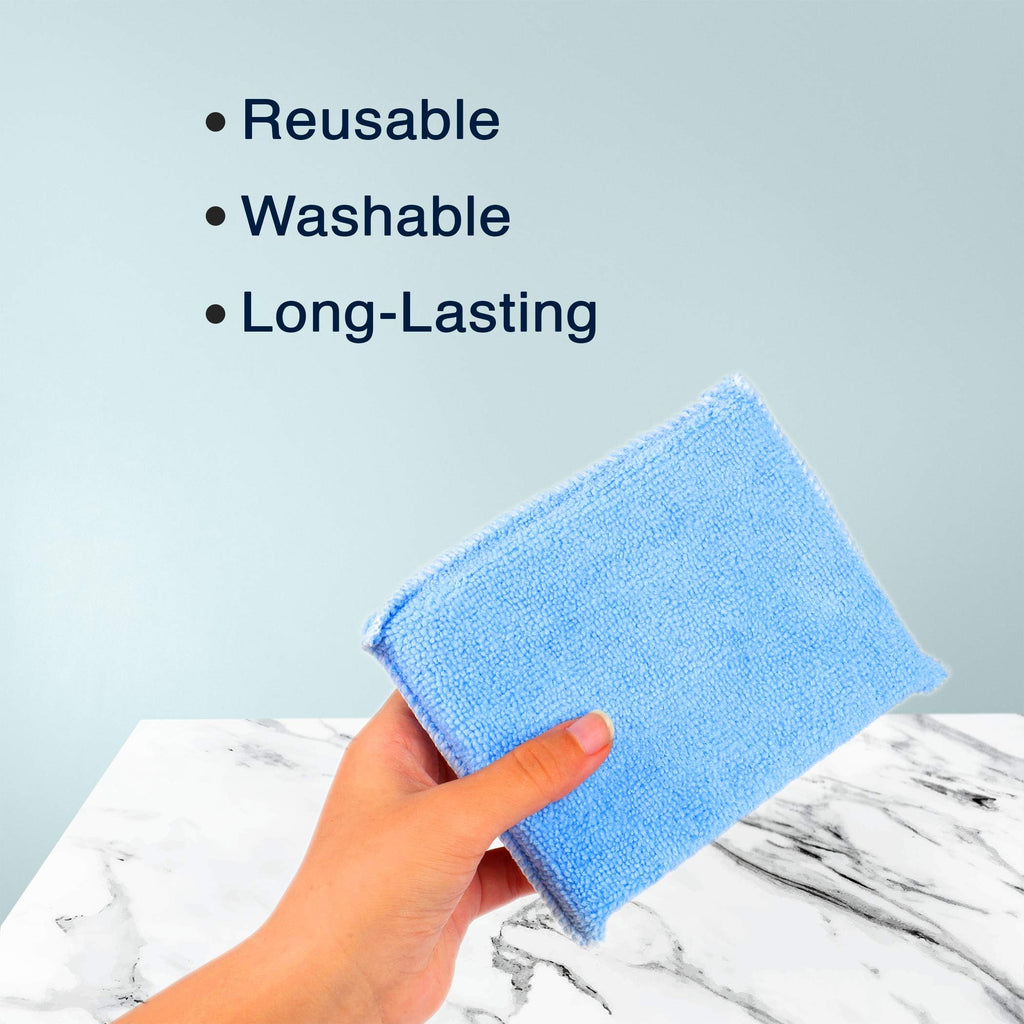 (12-Pack) Professional Microfiber Sealer Applicator Pad - The Perfect Tool to Apply Sealer to All Natural Stone and