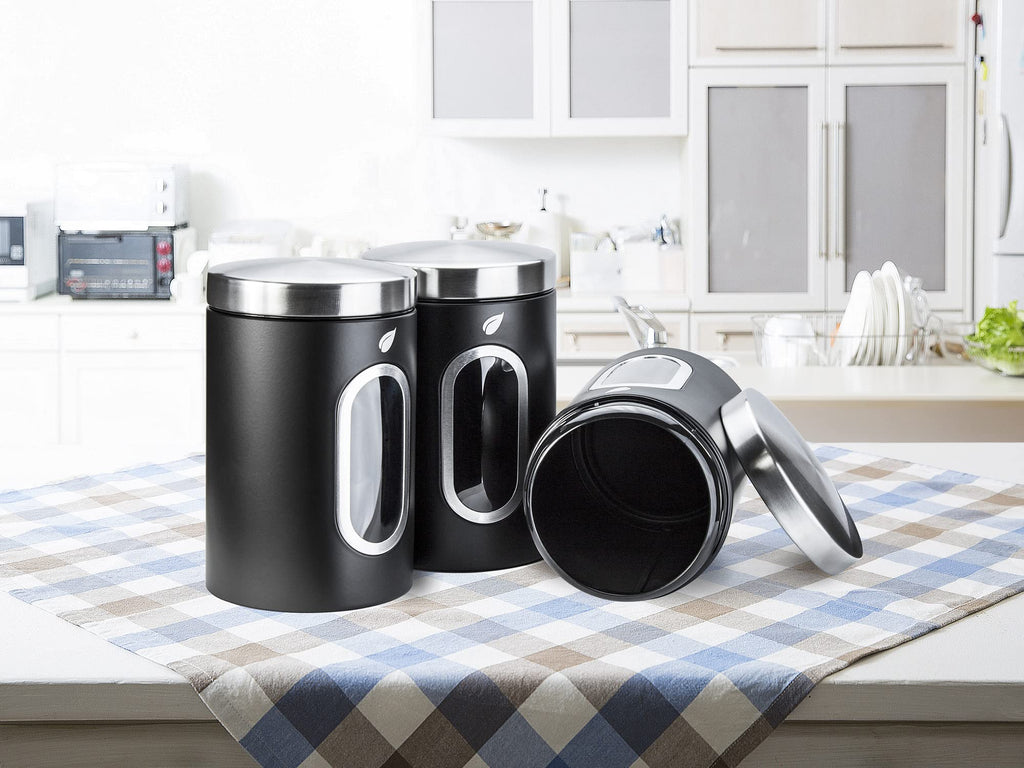 Saf-Care Kitchen Canisters - Modern Kitchen Decoration of Canister Set with Multiple Preservation Purposes by Tight