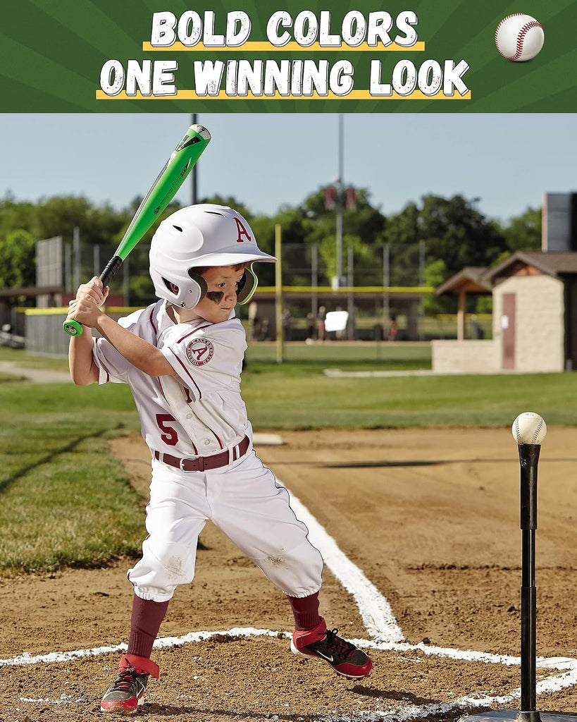 Youth Baseball Belt for Kids - Elastic Softball Belt for Girls