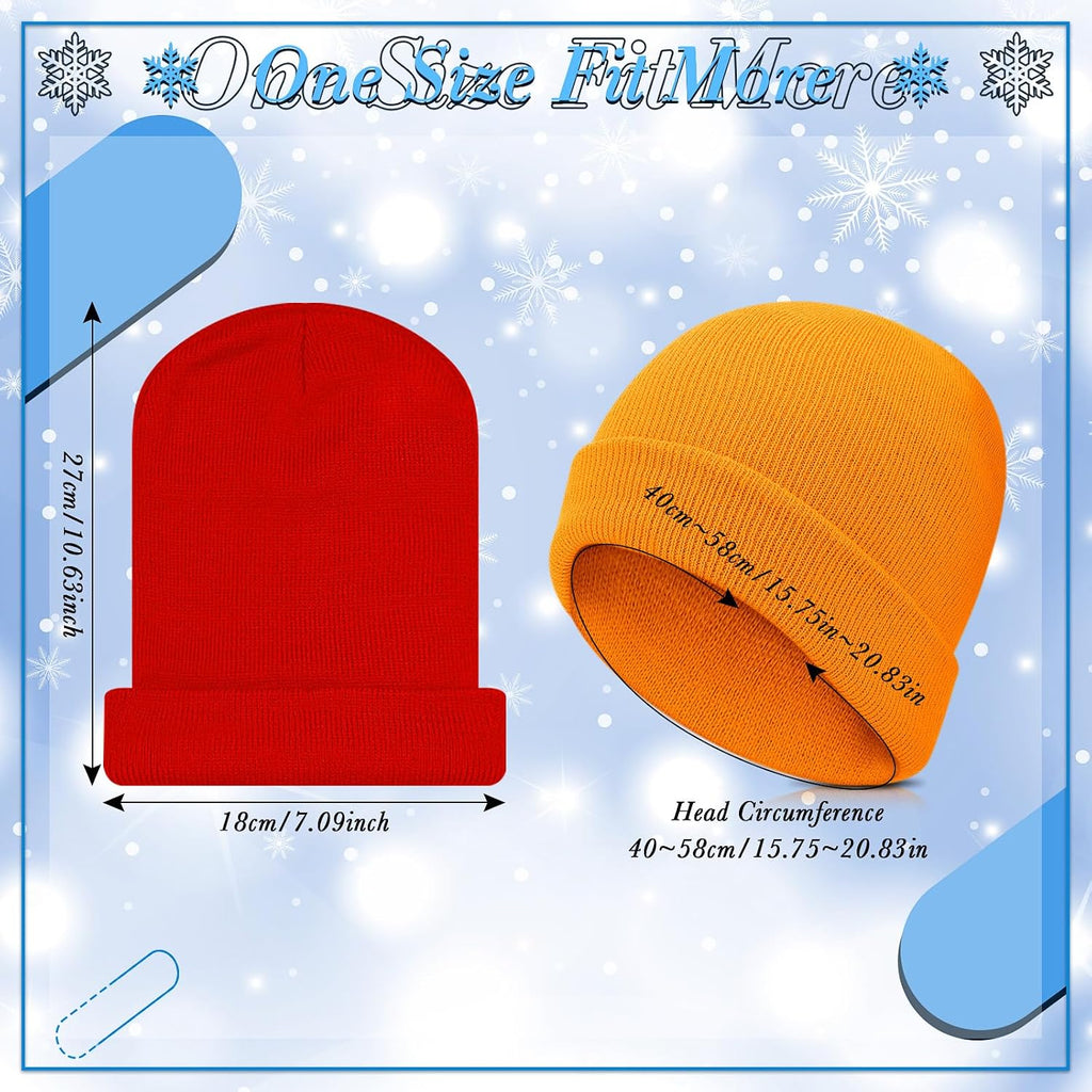 24 Pcs Kids Hats and Gloves Sets