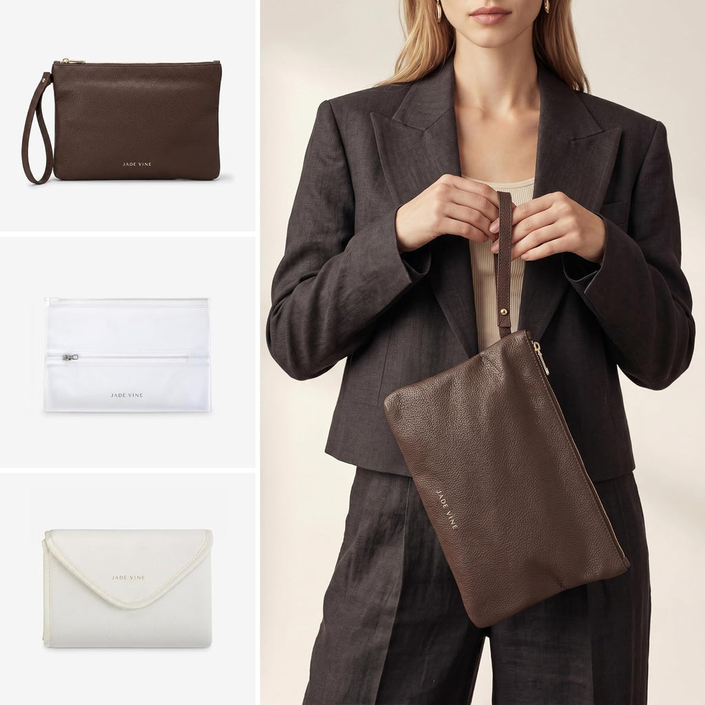 Vegan Leather Diaper Bag Tote