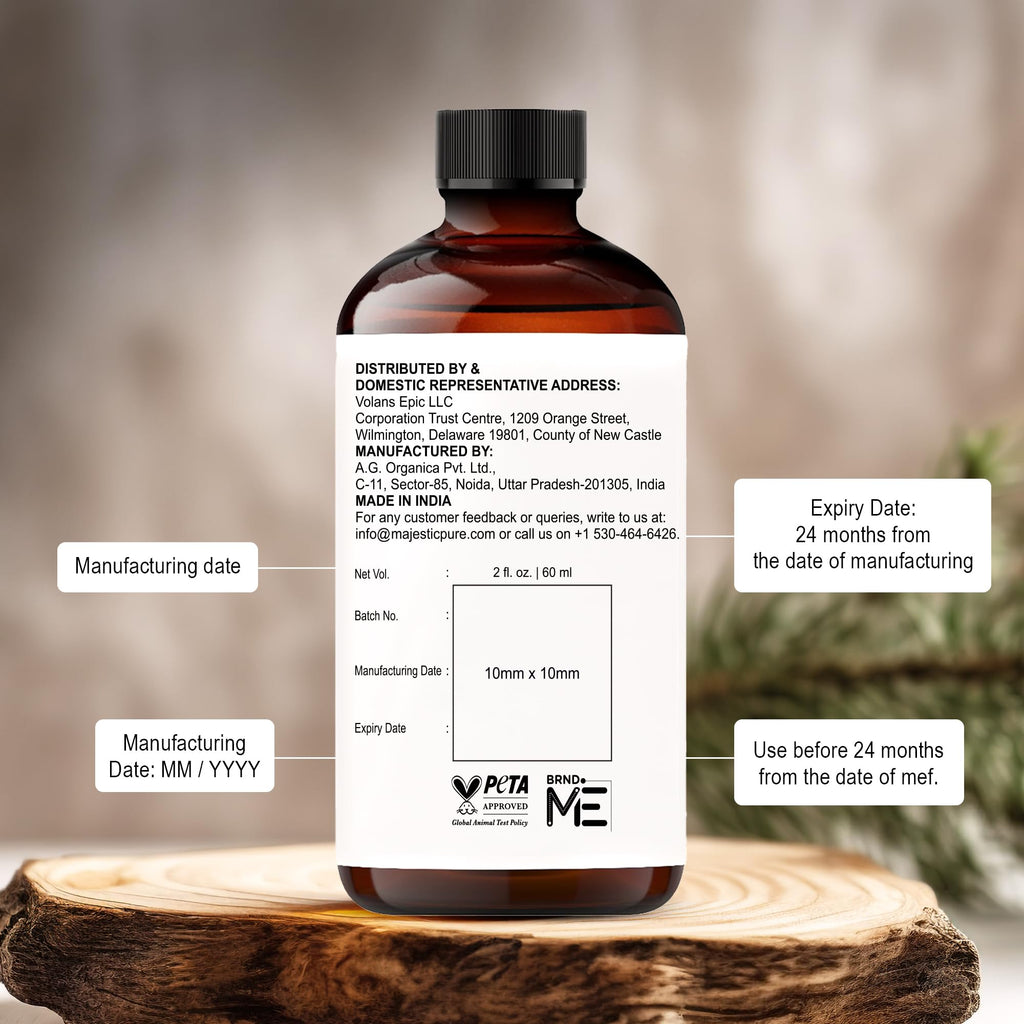 Vanilla Essential Oil for Diffuser - 2 Fl Oz