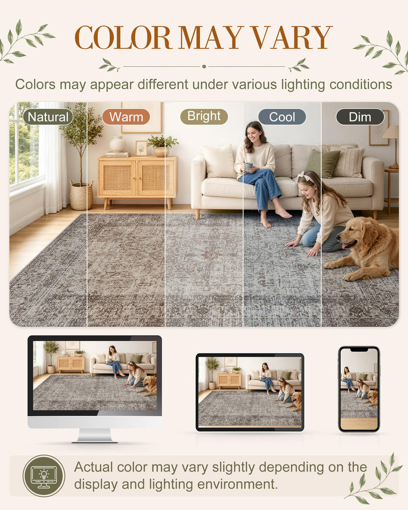 Washable Runner Rug, Soft Non Slip Carpet Kitchen
