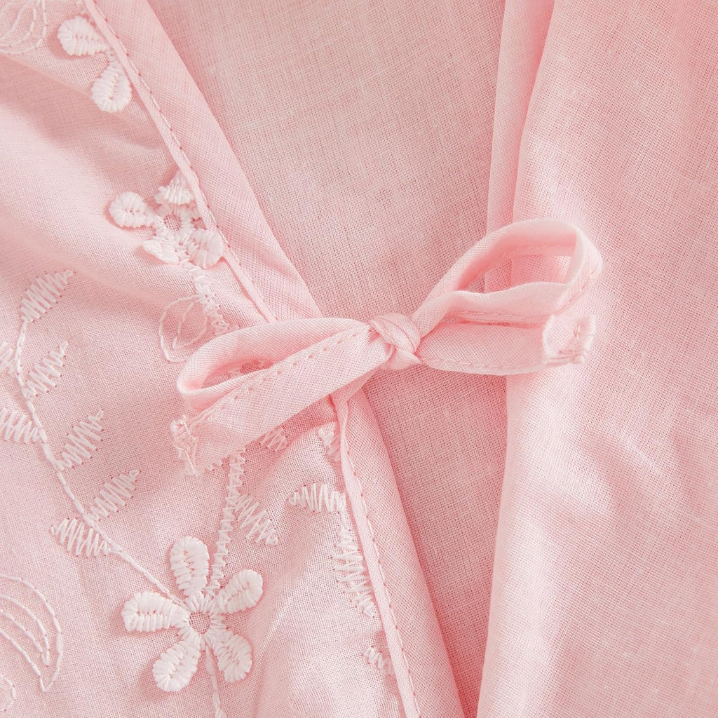 Newborn Girl Clothes Baby Ruffle Wrap Kimono Romper