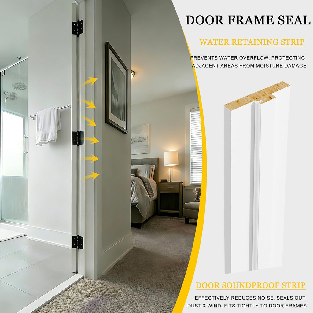 Prehung Door, Louver-Panel Door Slab with Door Jamb Hardware Kit & Black Door Lever, 30" x 80" Interior Door for