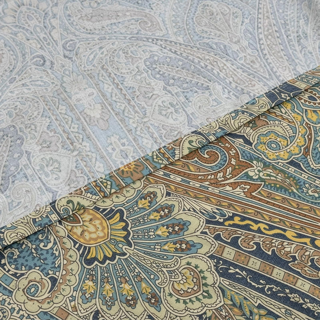 4 Pieces Floral Sheets Bed Sheet Set 800 Thread Count Vintage Bedding Set 100% Egyptian Cotton Fitted Sheet 17.5 Inch