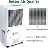 150 Pints Dehumidifier with Pump - 7000 Sq. Ft Quiet Dehumidifier for Home, Large Basement