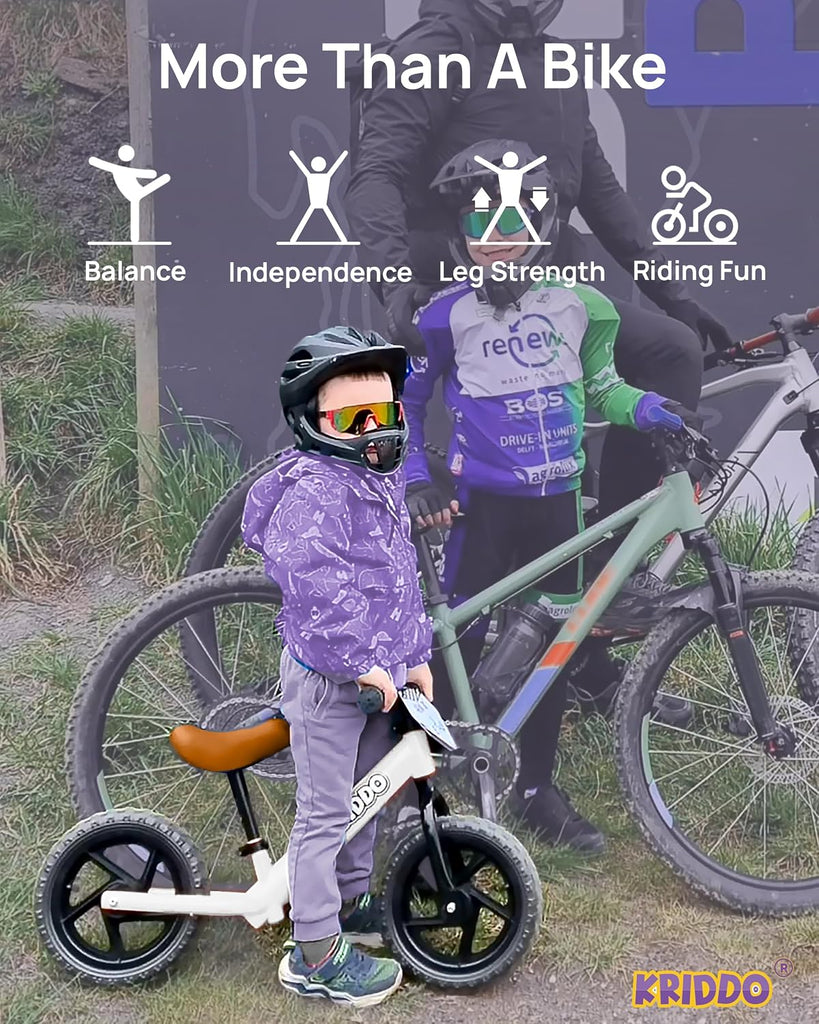 Toddler Balance Bike 2 Year Old, Gift for 2-3 Boys Girls, Adjustable