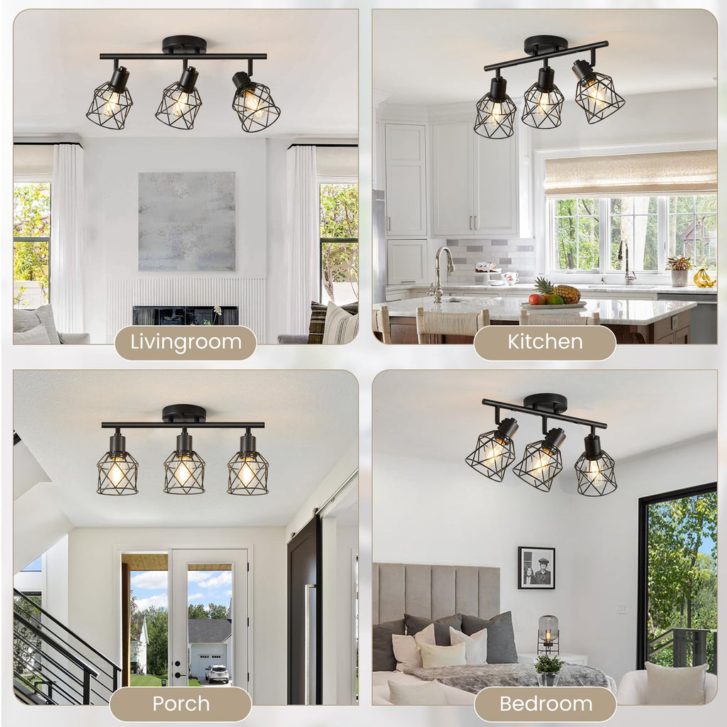 Kitchen Track Lighting, Island Lights, Farmhouse Ceiling Light
