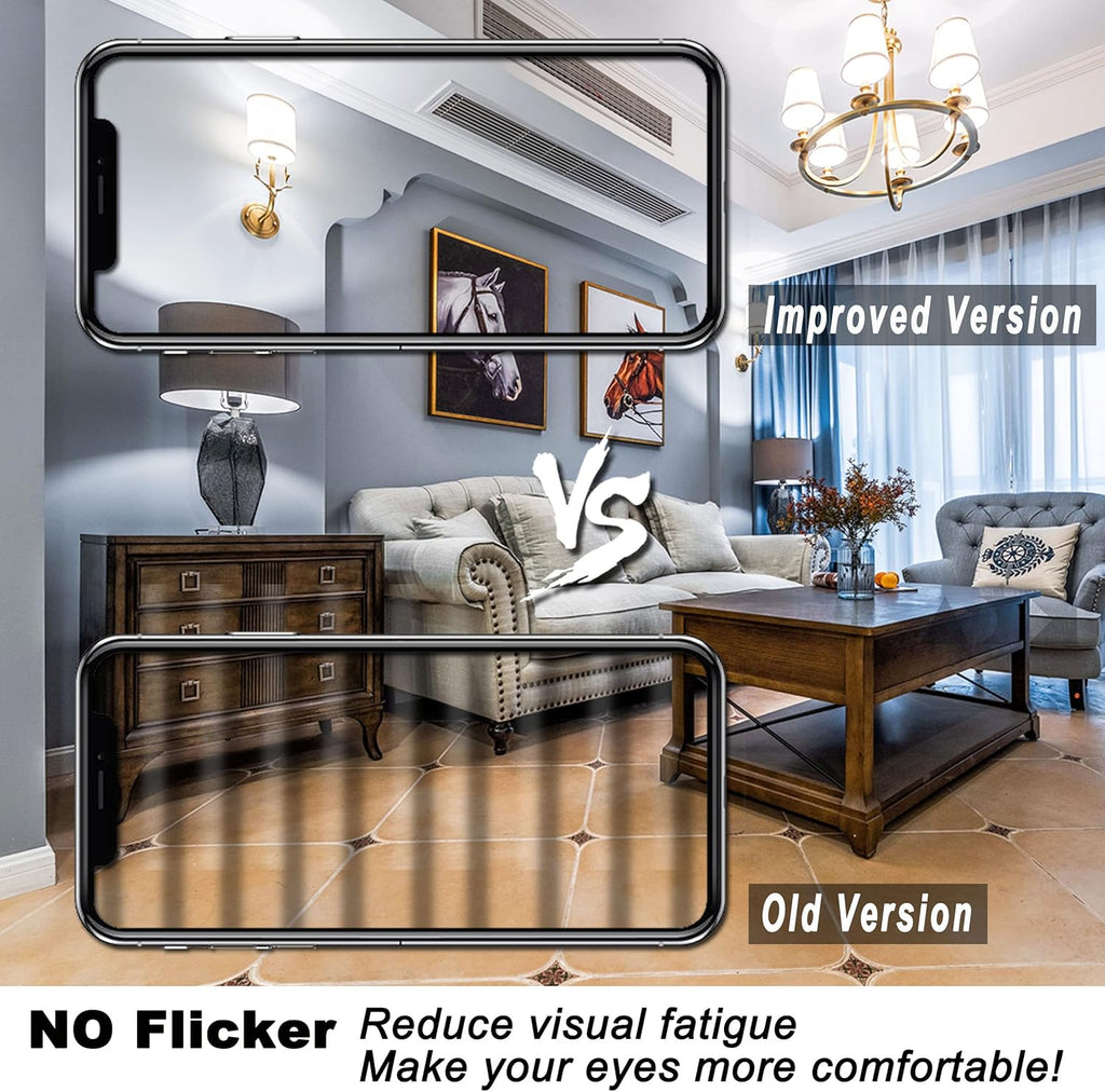 E12 C7 40w LED Candelabra Chandelier Bulbs,6000K Daylight Cool White