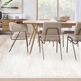 Area Rugs 8x10 Living Room: Washable Rug Modern Abstract Large Rugs Soft Non Slip Neutral Rug Stain Resistant Indoor