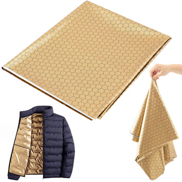 Graphene Thermal Fabric 59" x 2 Yard Honeycomb Insulated Lining