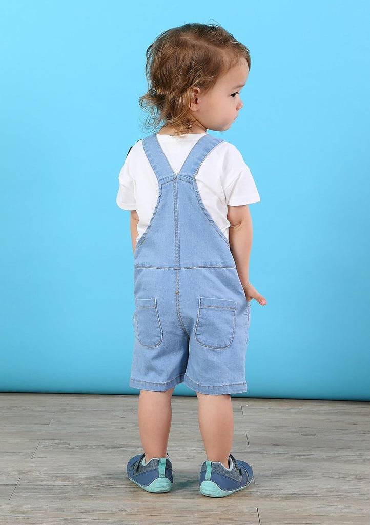 Toddler Denim Shorts Overalls Unisex Infant Baby Jean Shortalls