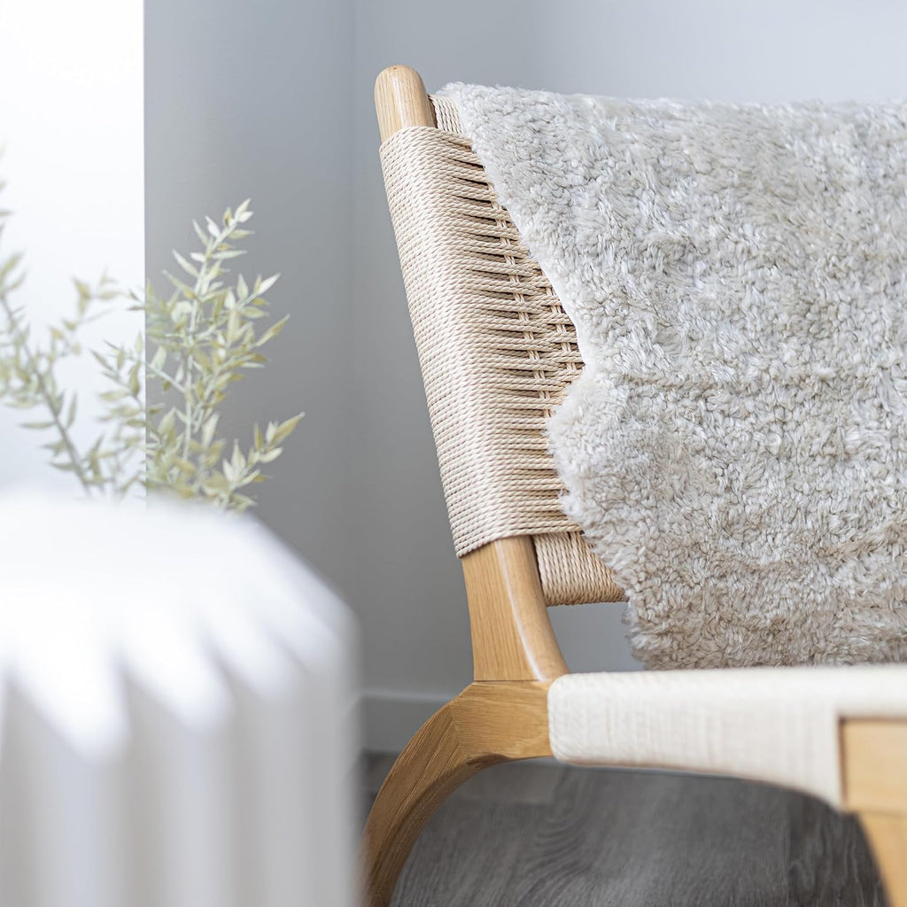 Sheepskin Rug & Chair Pad Short Hair, Beige
