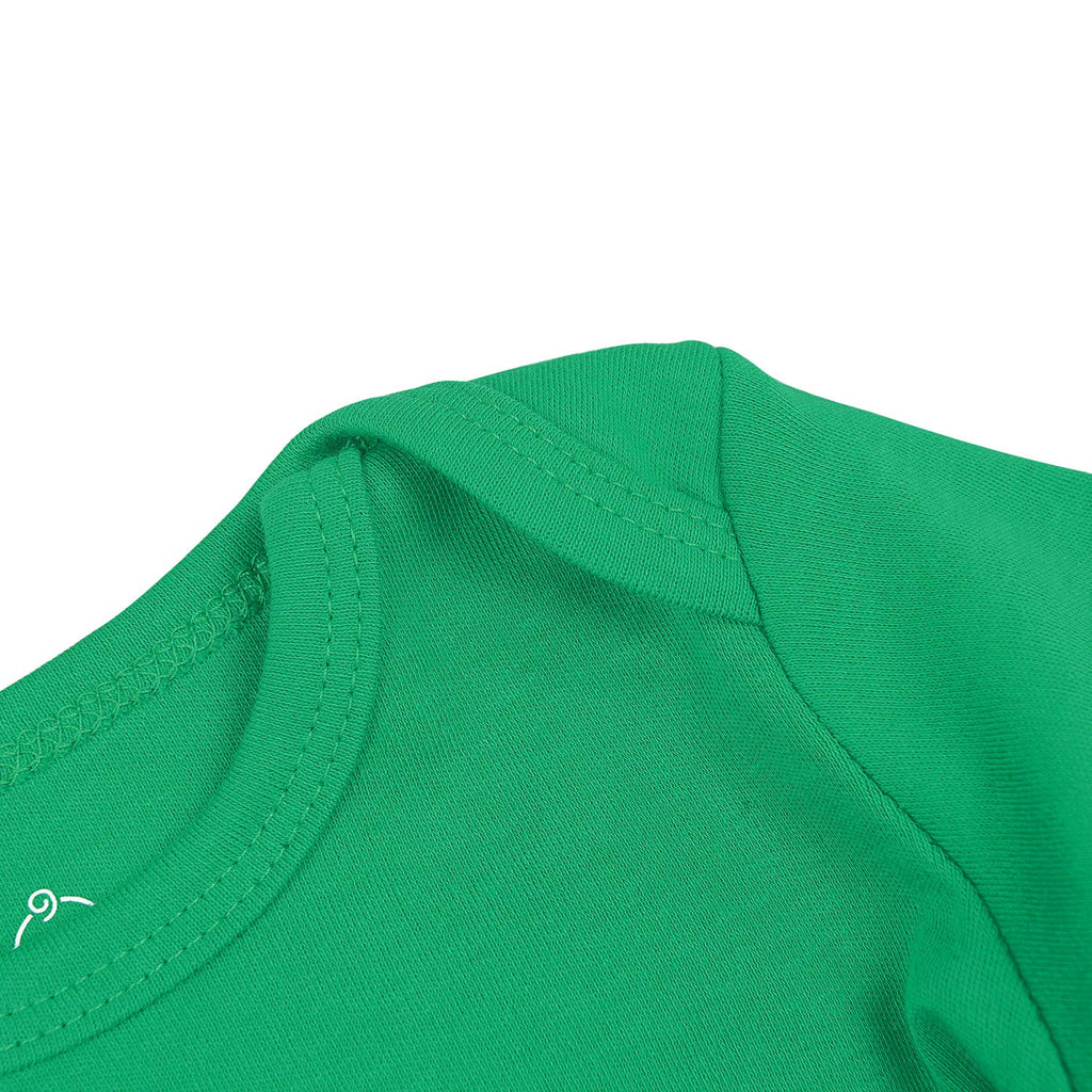 Unisex Solid Baby Bodysuit