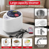 Portable Steam Sauna for Home,Personal Steam Room,Sauna Box,Home Sauna,Steam Sauna Tent for Steam Detox Relaxation Spa