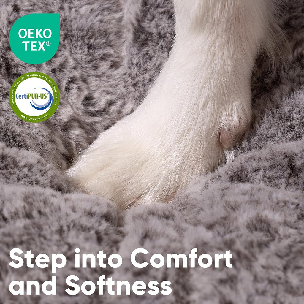 Large Dog Bed, Thickened Orthopedic Sofa Bed, Waterproof & Washable
