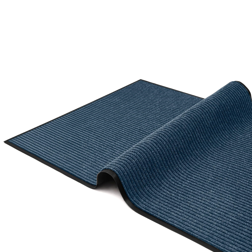 Durable Rubber Door Mat - Heavy-Duty Doormat for Indoor/Outdoor Use - Easy to Clean, Waterproof, Low-Profile Entry
