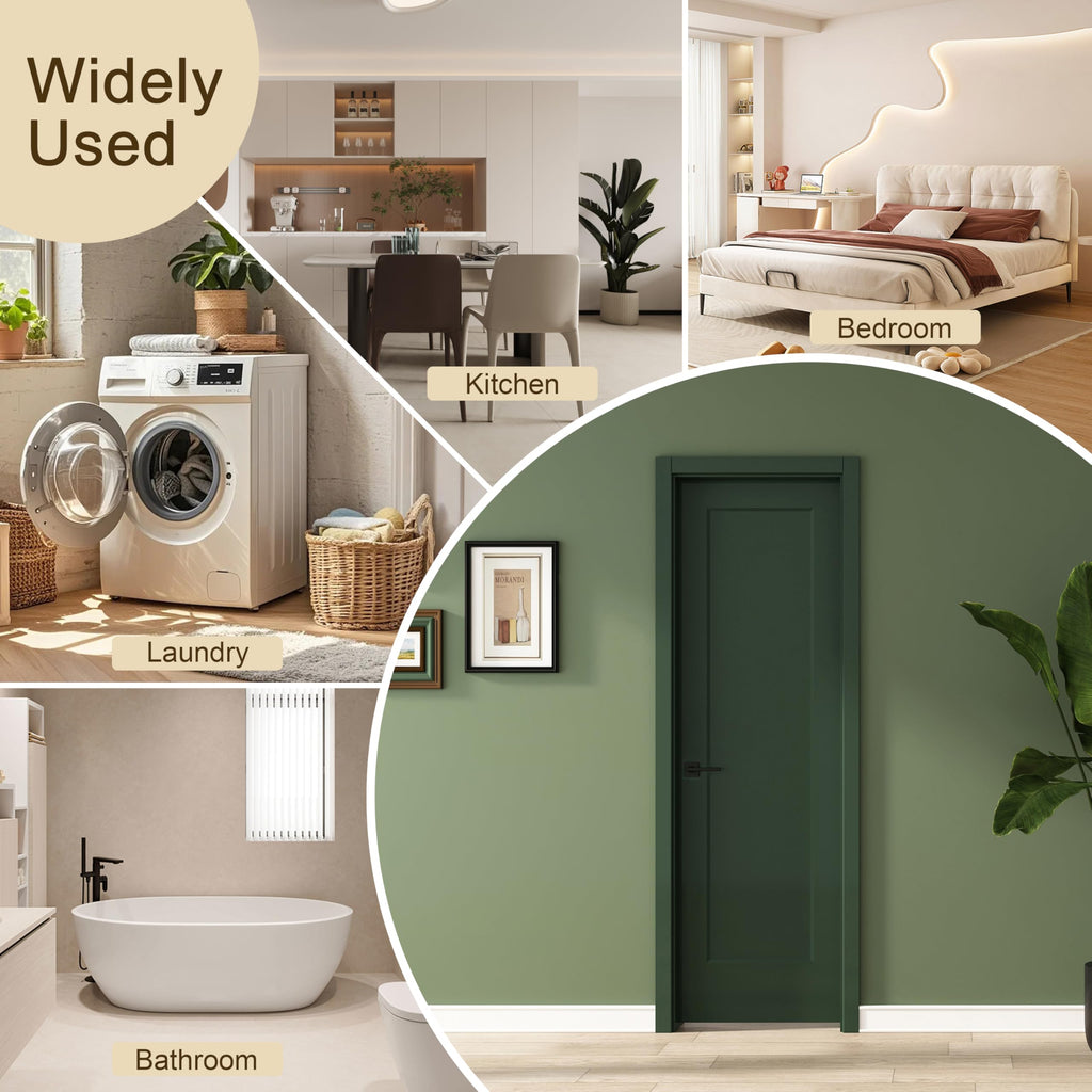 24x80 in 1-Panel White Primed Interior Door Panel