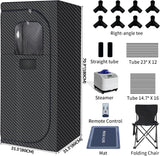 Sauna Box for Relaxation,Portable Steam Sauna for Body Relaxation,Portable Personal SPA Steam Tent with 3L /1500W