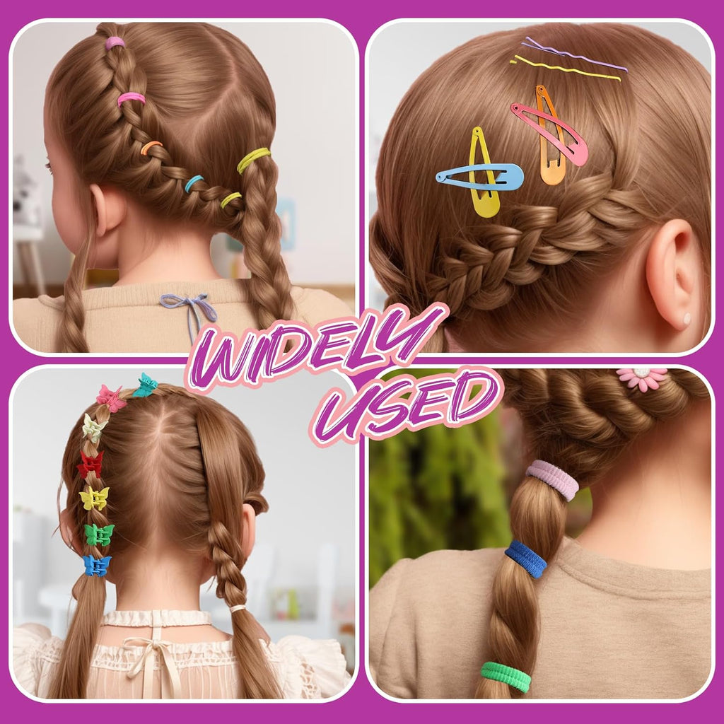 Hair Accessories for Girls Colorful Hair Rubber Bands Hair Ties