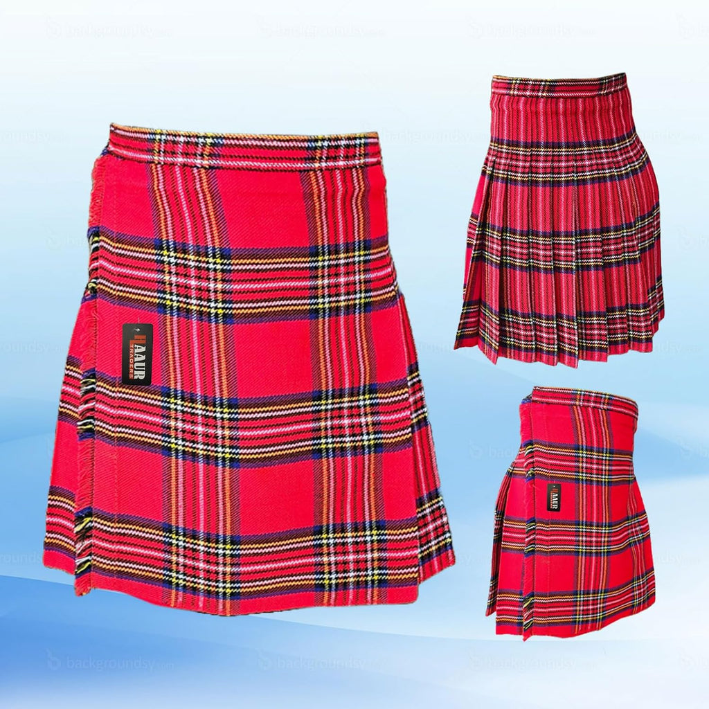 Baby Boy Kilt and Girls Skirt Kilts for Children's 100% Acrylic Wool Scottish Highland Royal Stewart Black Watch