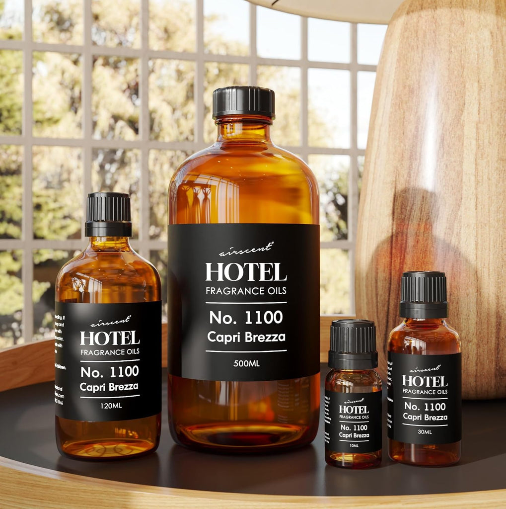 Capri Brezza Volcano-Inspired Diffuser Oil No. 1100-120 mL - Set of 4