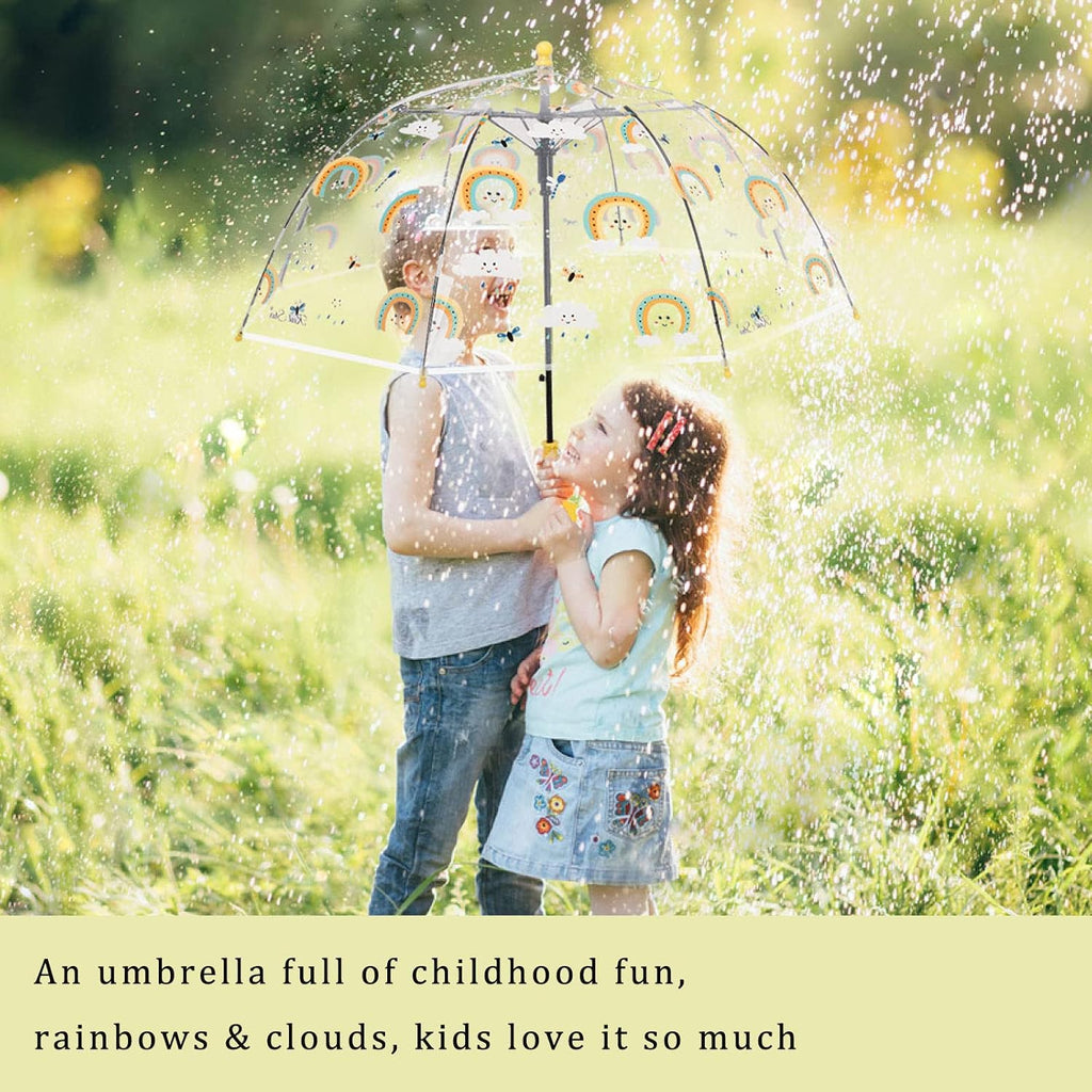 Kids Clear Umbrella, Bubble Dome for Rain