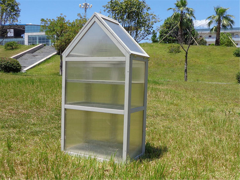 Mini Greenhouse Kit - Outdoor Plant Stand, Plant Stand Indoor, Green Houses for Outside, Indoor Garden & Patio