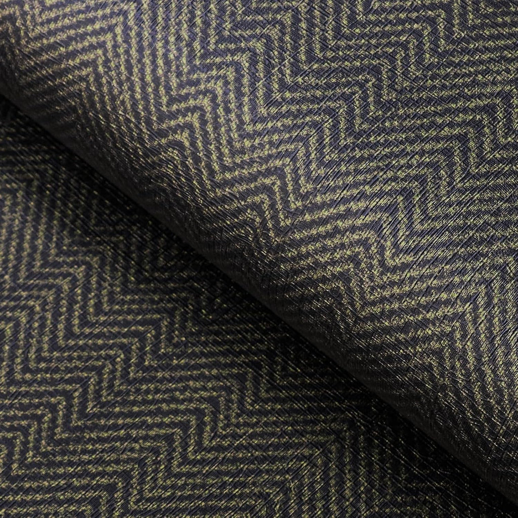 24"x394" Black and Gold Grasscloth Peel and Stick Wallpaper Textured Black Contact Paper for Cabinets Removable Linen