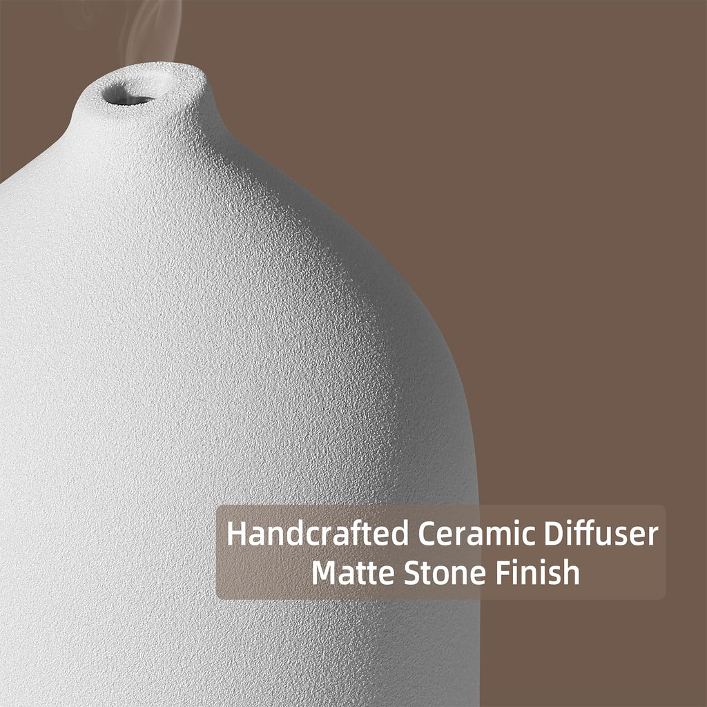 Ceramic Essential Oil Diffuser, Stone Diffuser 2 Pack