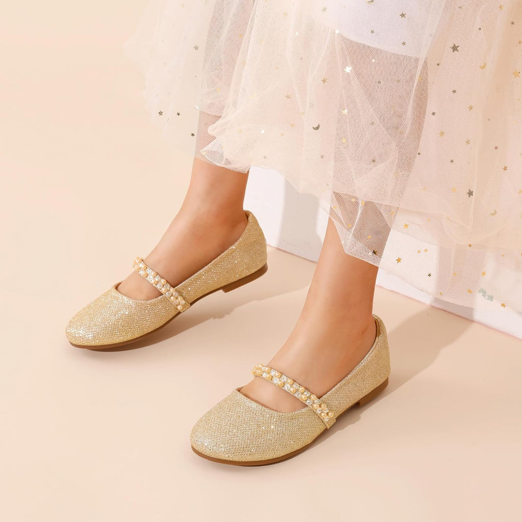 Girls Dress Shoes Mary Jane Flats
