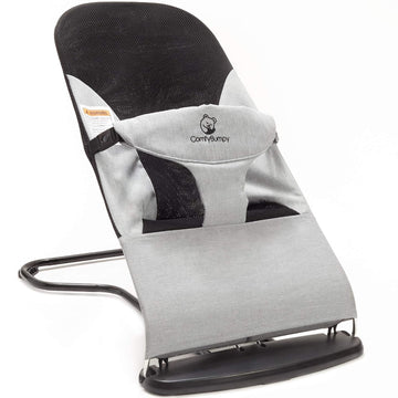 Portable Baby Bouncer, Organic Cotton, Position Recline