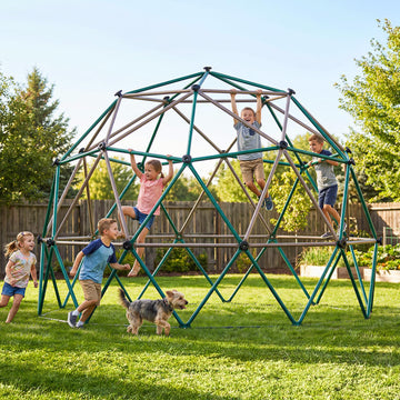 6.5 FT Tall Climbing Dome for Kids 8-12 Backyard Outdoor | ASTM-certified Large Jungle Gym for Older Kids, 950lbs