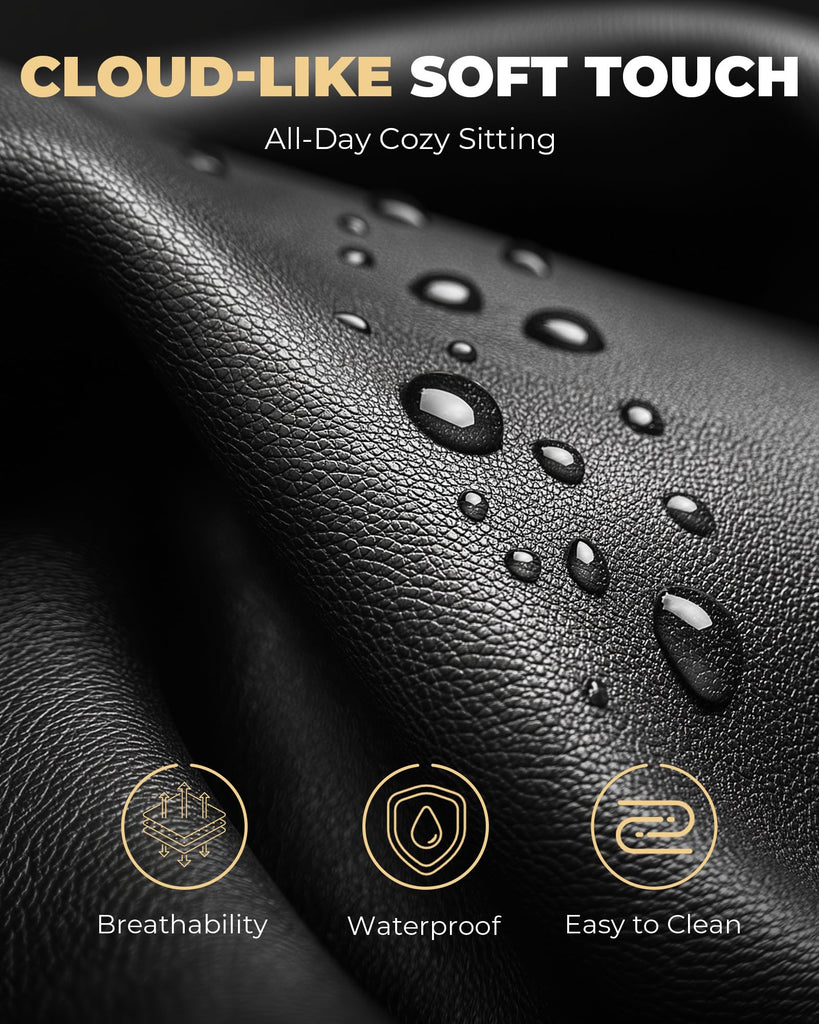Gaming Chair for Adults, Computer Chair with Footrest, Snow White
