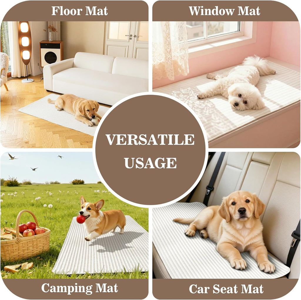 100% Waterproof Couch Cover for Dogs Washable, Non Slip Couch Covers for 2 Cushion Sofa Pet Friendly, Thick Soft Sofa