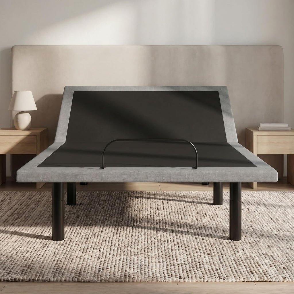 Twin Adjustable Bed Frame with Massage and Remote