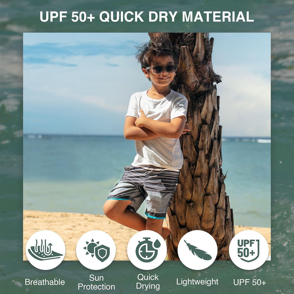 Boys Viper Quick Dry UPF 50+ Beach Swim Trunk