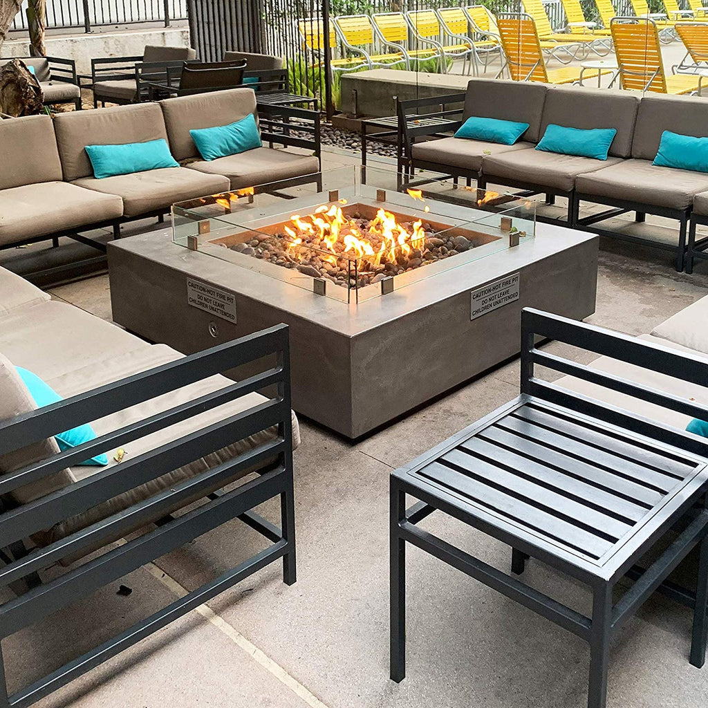 Stainless Steel 24" Round Flat Fire Pit Burner Pan