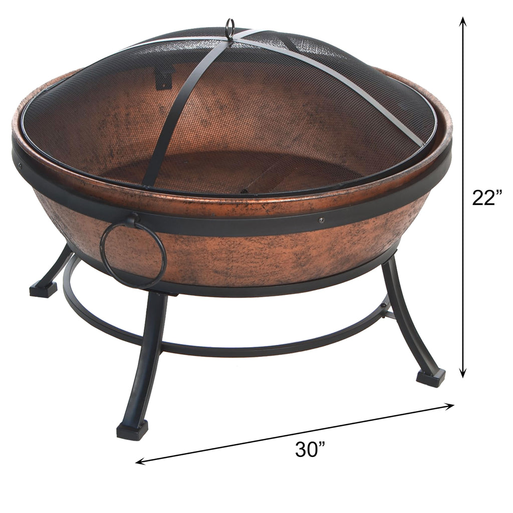 Kay Home Product's Avondale Steel Fire Bowl