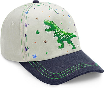Kids Baseball Cap for Boys, Adjustable Toddler Truck Hat