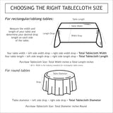 Ravenna Yarn Dyed Jacquard Heavyweight Fabric Table Cloth, Everyday, Parties, Weddings, Holiday, Spr