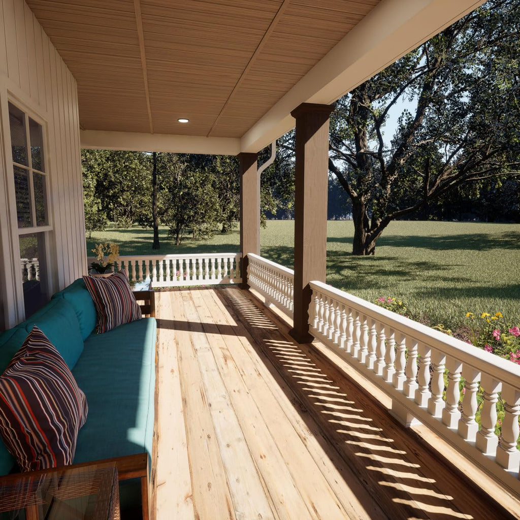 Endurathane 500 Series Amy Baluster: 2 1/2"W x 15"H (5 3/4" On Center Spacing for 4" Sphere Code), Factory Primed
