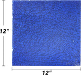 20 lbs Fire Glass for Propane Fire Pit, 1/2-Inch Reflective Fireplace Glass Rocks for Fire Pit Table, Cobalt Blue - Image 7