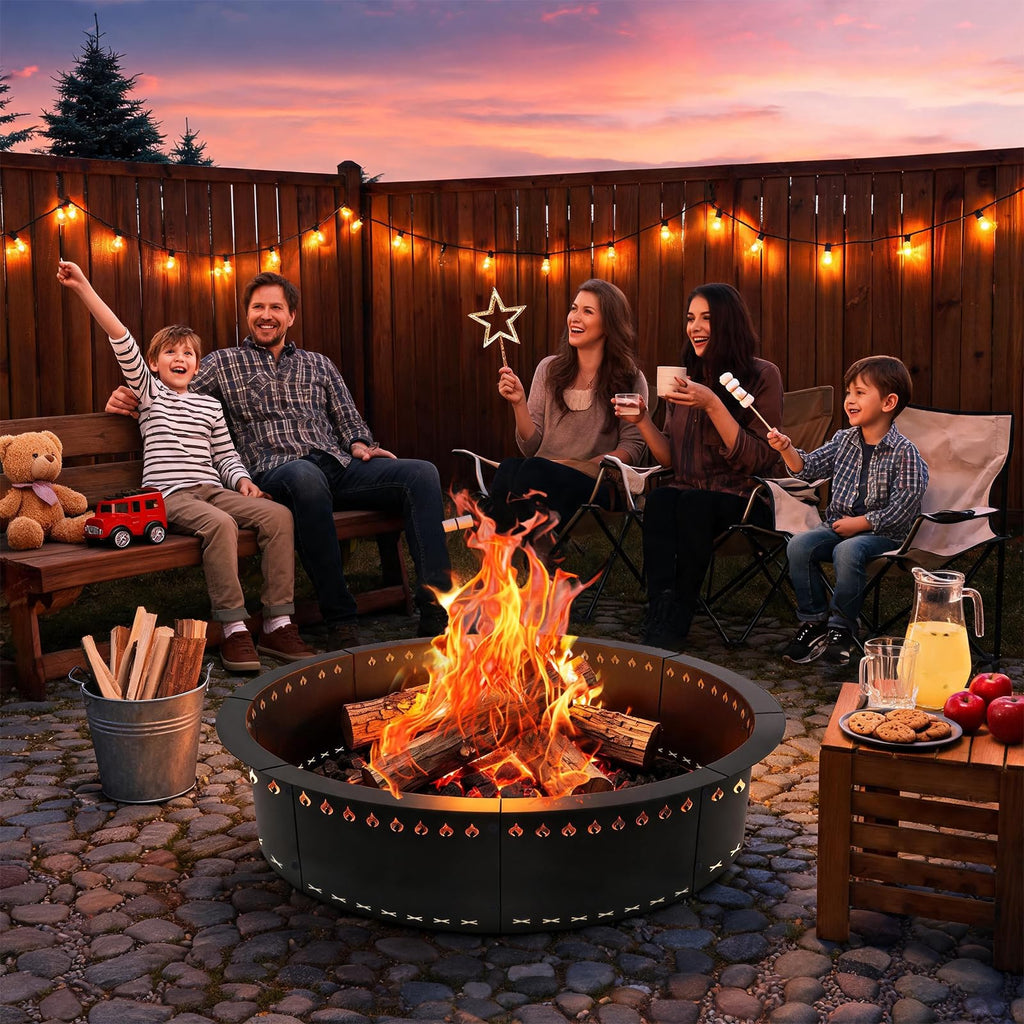 Smokeless Fire Pit Ring Insert 36 Inch
