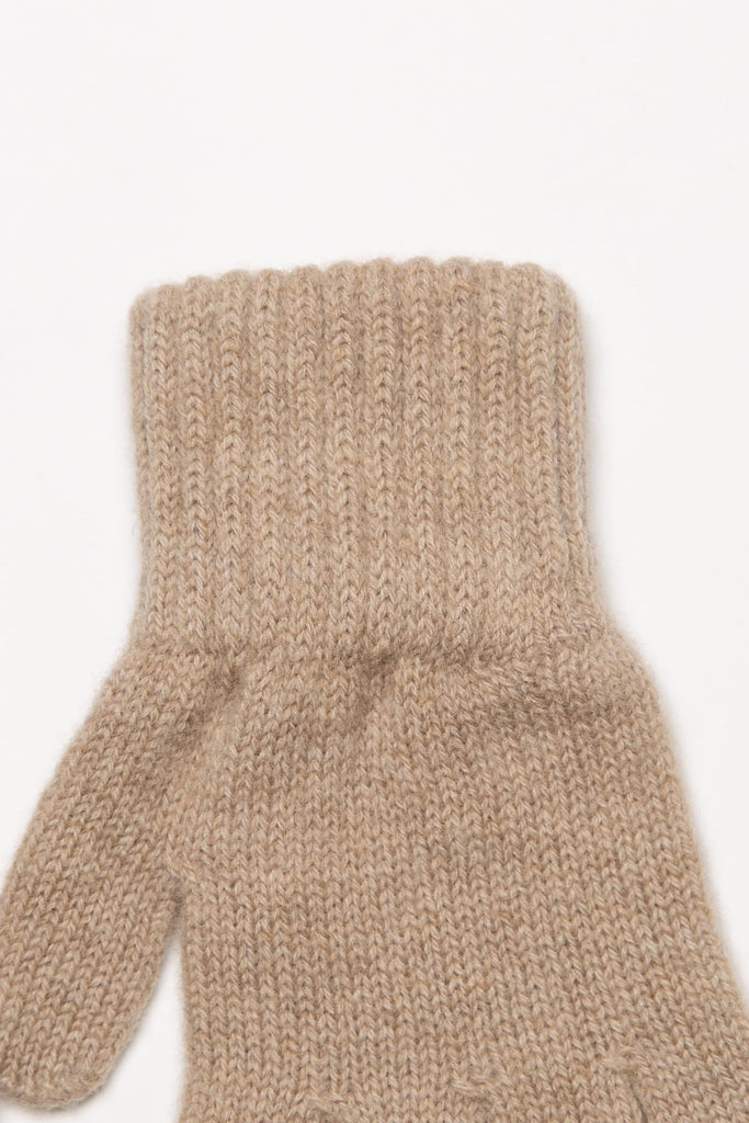 Knitted Wool Finger Gloves for Babies | Warm Double-Layer Winter Mittens for Boys and Girls Ages 3-4 | Soft