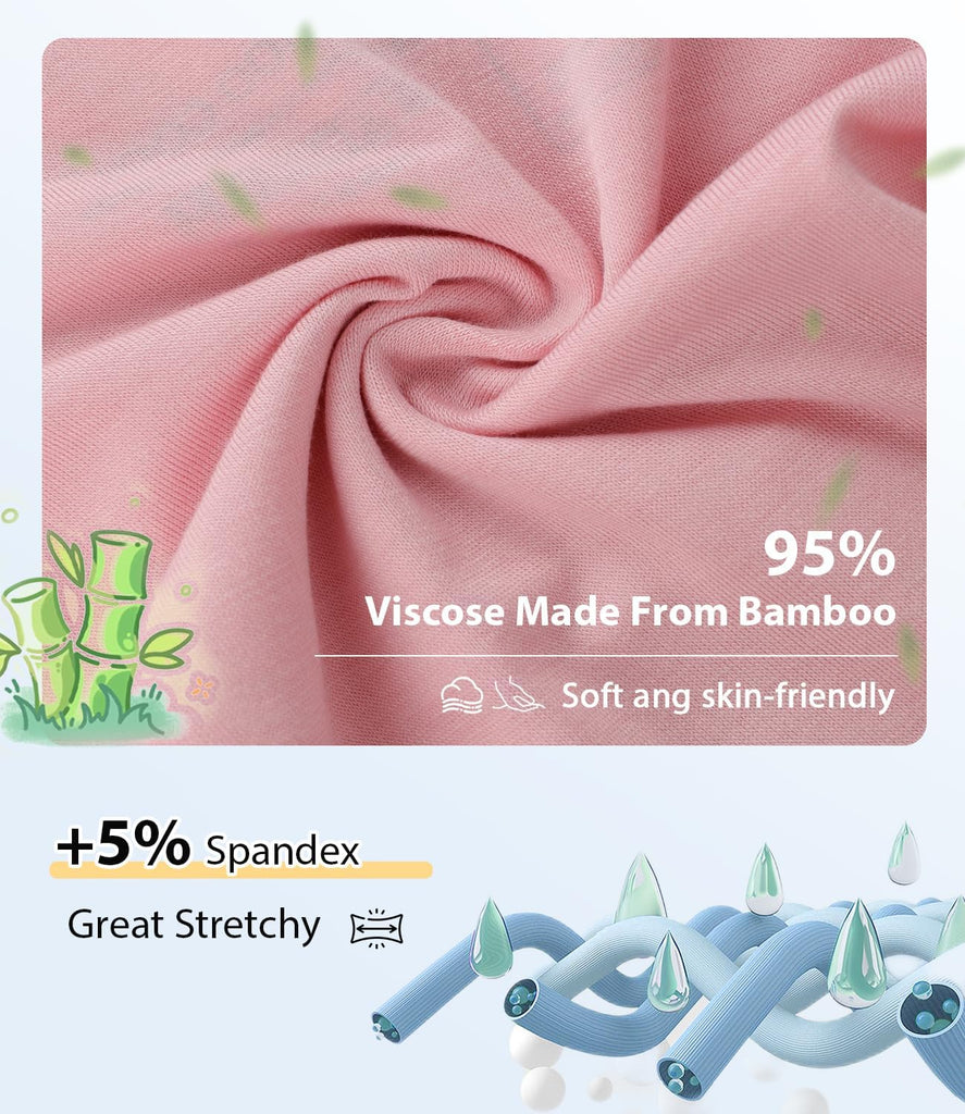 Girls Underwear Pack Soft Tagless Briefs Kids Panties